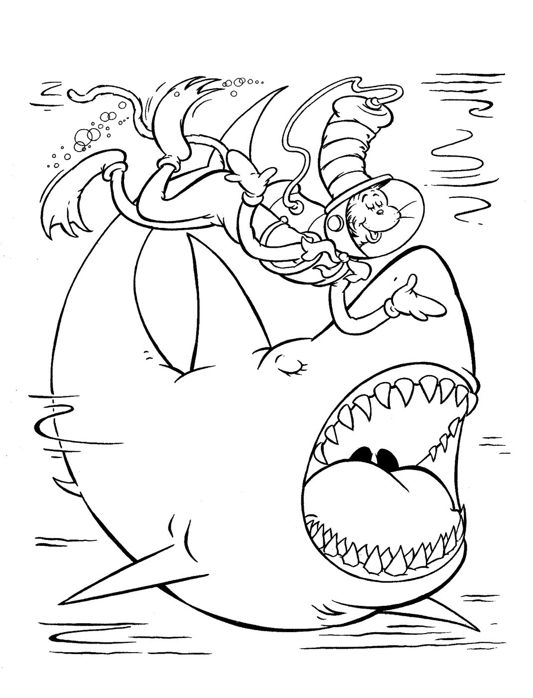 Best ideas about Cat In The Hat Printable Coloring Pages
. Save or Pin Cat in the Hat Coloring Pages Now.