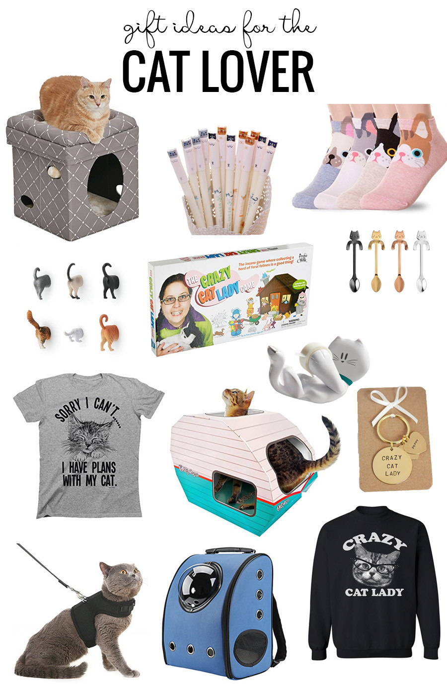Best ideas about Cat Lover Gift Ideas
. Save or Pin Gift Ideas for the Cat Lover In Honor of Caturday Now.