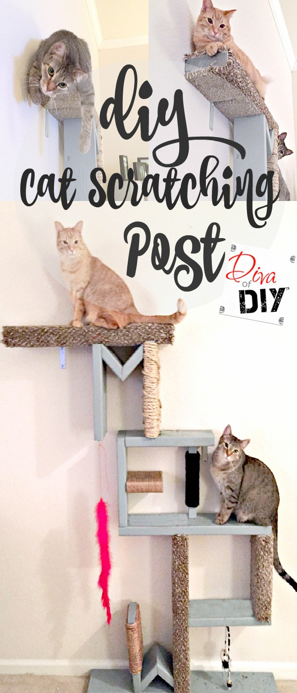 Best ideas about Cat Scratching Post DIY
. Save or Pin Cat Scratching Post Make Your Own MEOW Now.