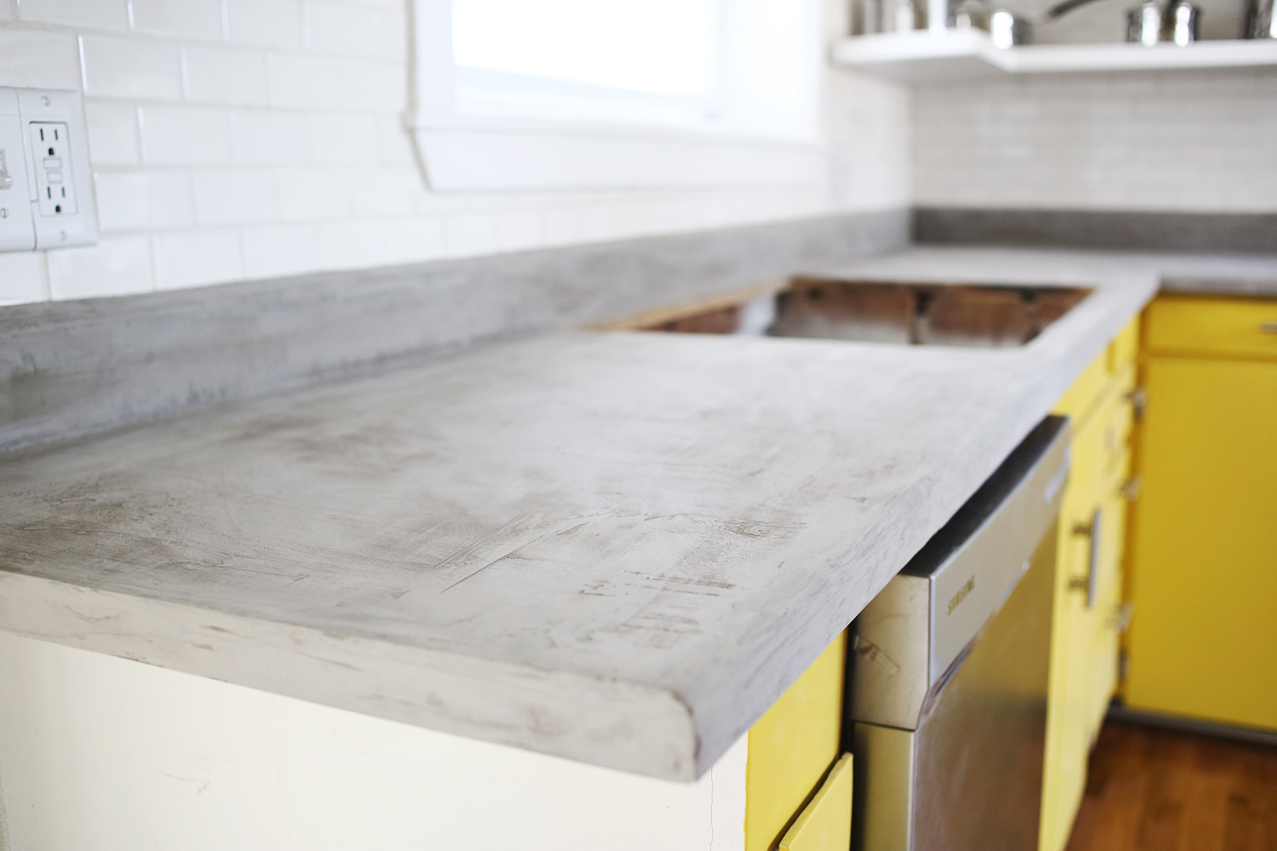 Best ideas about Cement Countertop DIY
. Save or Pin Concrete Countertop DIY A Beautiful Mess Now.