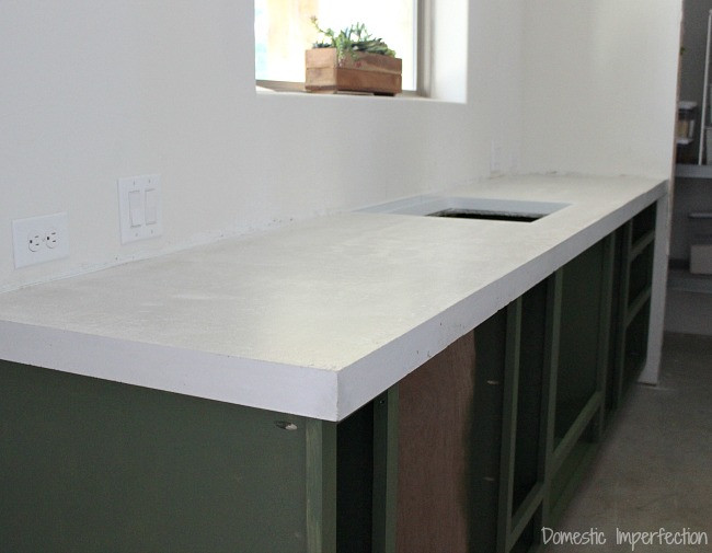 Best ideas about Cement Countertops DIY
. Save or Pin DIY Concrete Countertops Part II The Pour Domestic Now.
