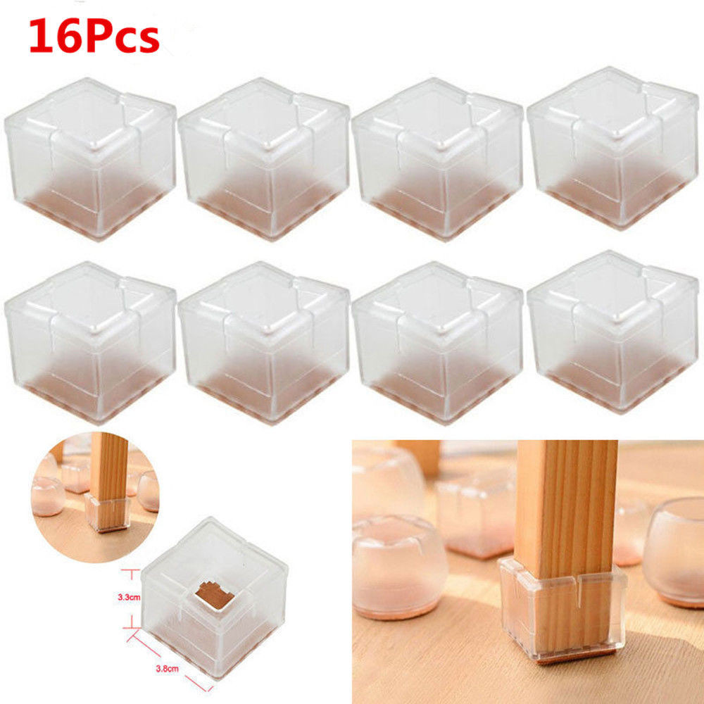 Best ideas about Chair Leg Protectors
. Save or Pin 16 X Square Silicone Chair Leg Caps Feet Pads Table Covers Now.