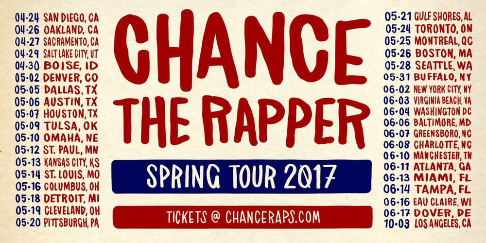 Best ideas about Chance The Rapper Coloring Book Tour
. Save or Pin Chance the Rapper Announces ‘Spring Tour 2017’ Now.