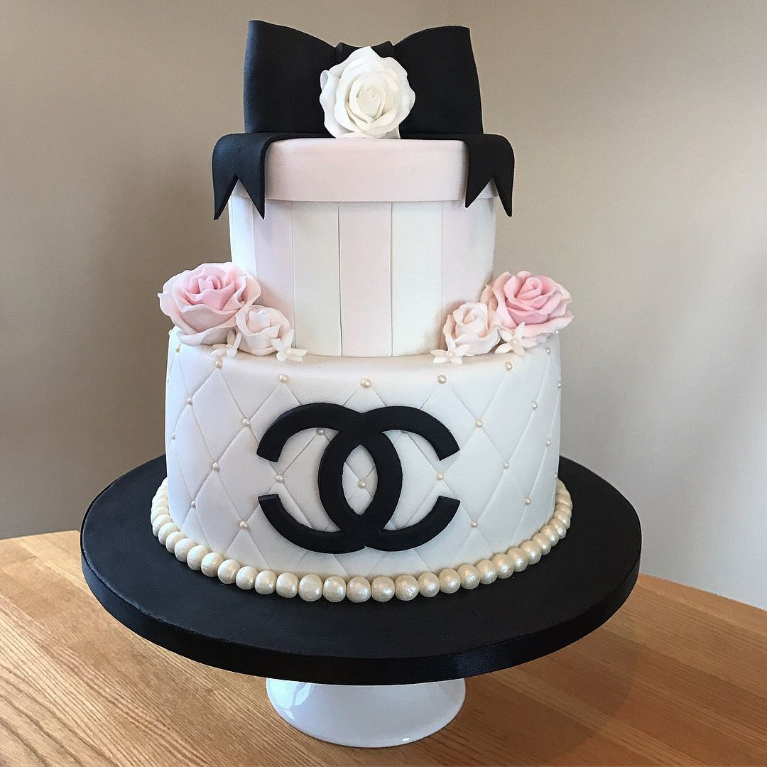 Best ideas about Chanel Birthday Cake
. Save or Pin Chanel quilted birthday cake with fondant roses and t Now.