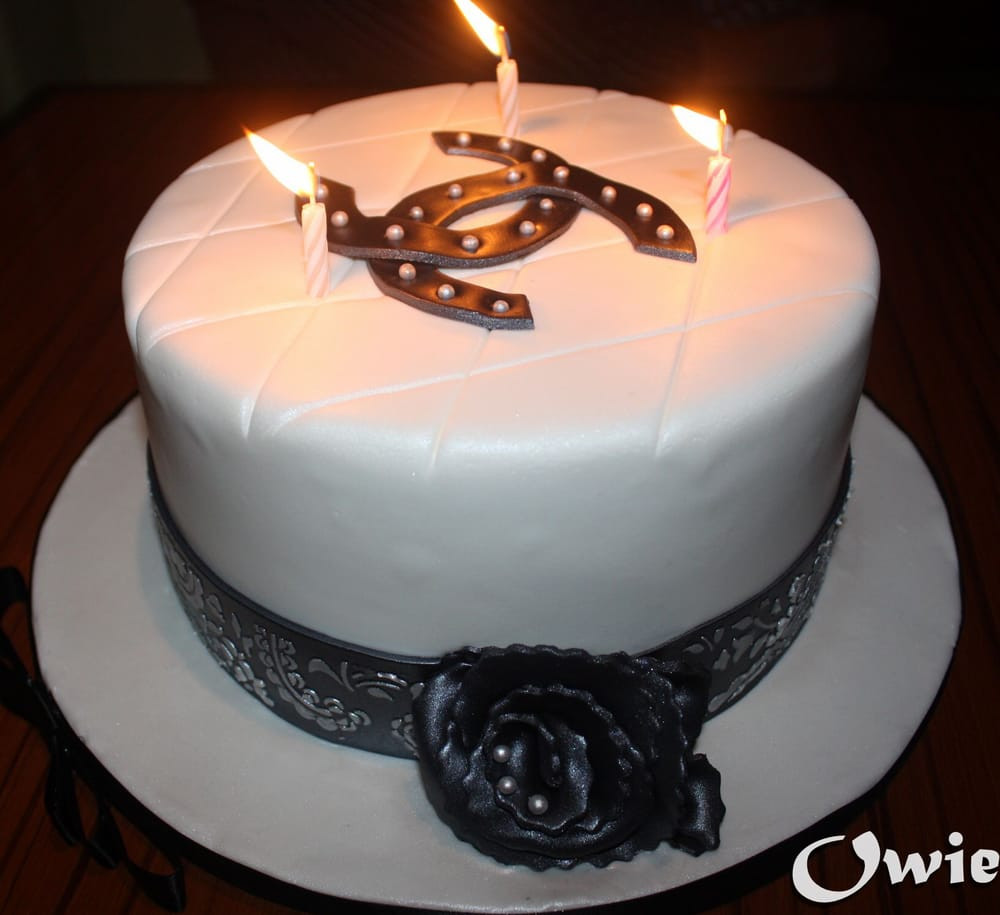 Best ideas about Chanel Birthday Cake
. Save or Pin CHANEL birthday cake =0 Now.