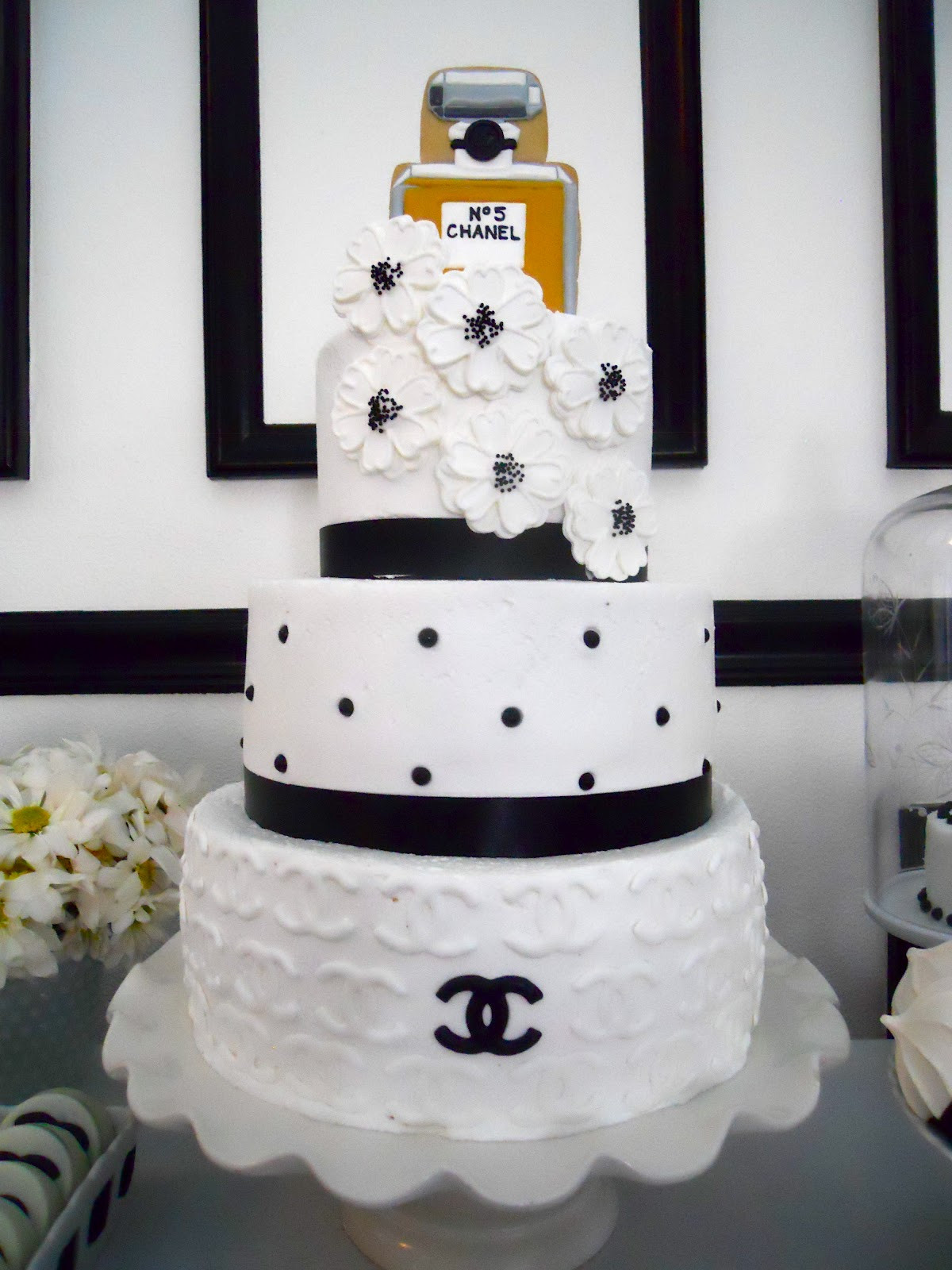 Best ideas about Chanel Birthday Cake
. Save or Pin Maddycakes Muse Chanel Birthday Dessert Table Now.