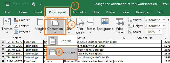 Best ideas about Change The Orientation Of This Worksheet To Landscape
. Save or Pin How to change the orientation of a worksheet to Landscape Now.