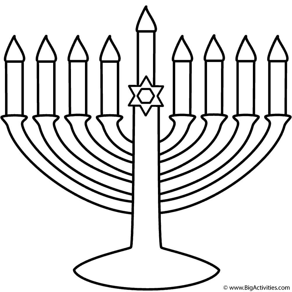 Best ideas about Chanukah Printable Coloring Pages
. Save or Pin Menorah with Happy Hanukkah Coloring Page Hanukkah Now.