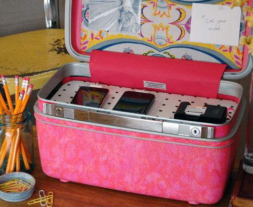 Best ideas about Charging Station DIY
. Save or Pin diy project vintage suitcase charging station – Design Sponge Now.