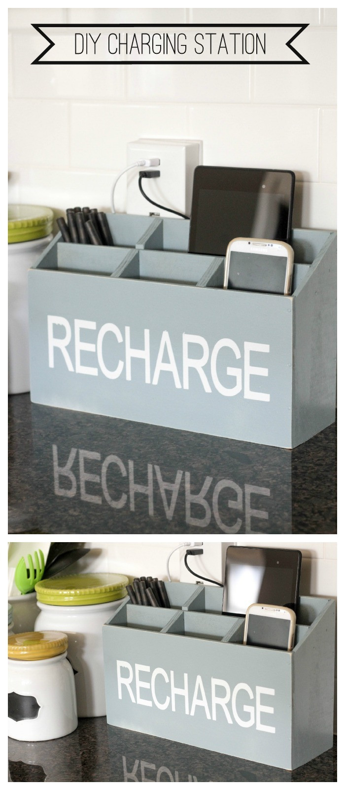 Best ideas about Charging Station Organizer DIY
. Save or Pin DIY Charging Station Now.
