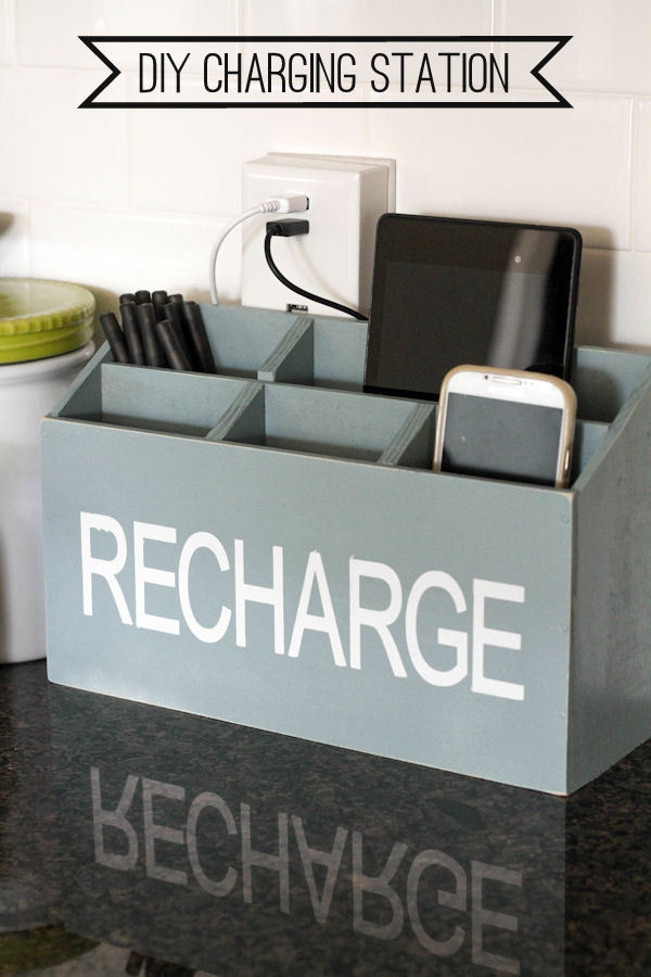 Best ideas about Charging Station Organizer DIY
. Save or Pin DIY Charging Station Now.
