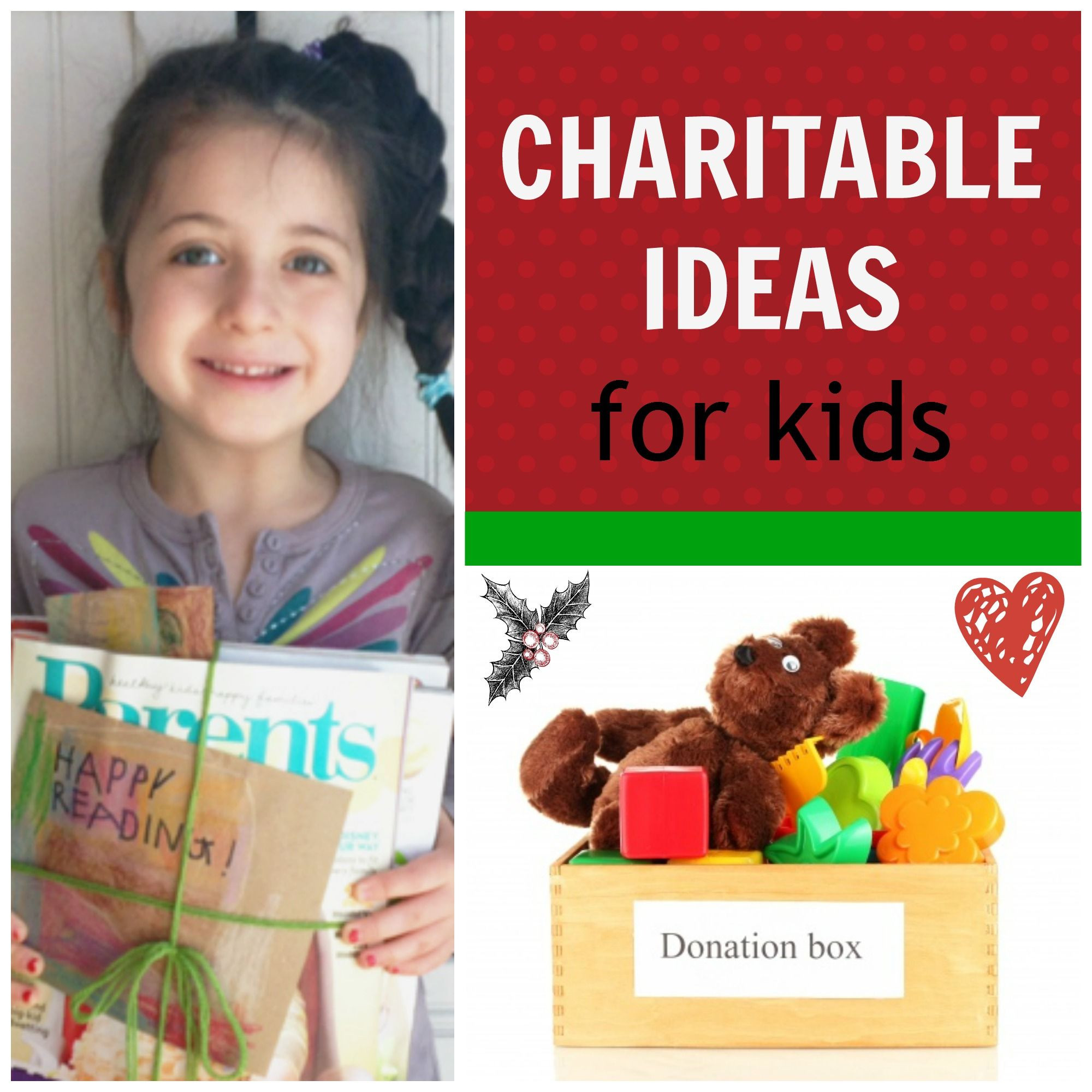 Best ideas about Charitable Gift Ideas
. Save or Pin Charitable Ideas for Kids Great ideas for reminding kids Now.