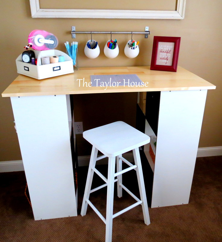 Best ideas about Cheap Craft Table
. Save or Pin DIY Inexpensive Craft Table with Storage Now.