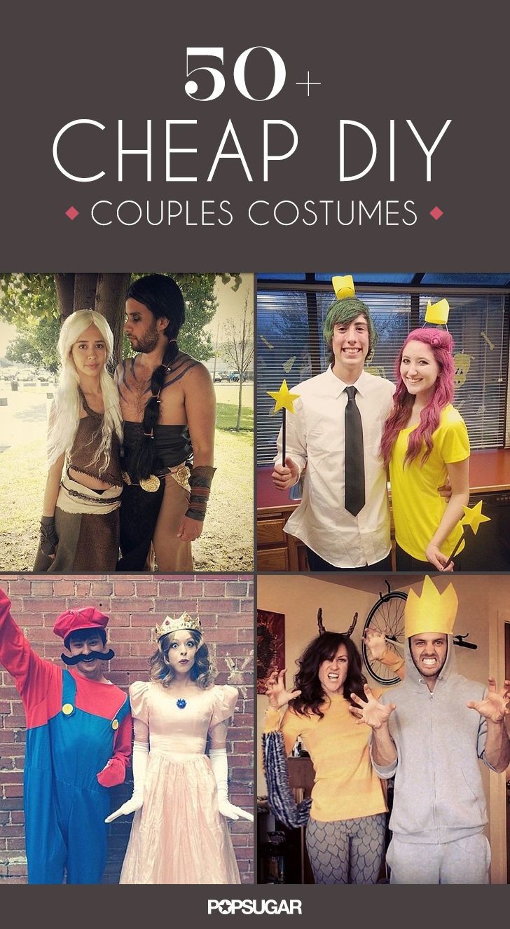 Best ideas about Cheap DIY Couples Costumes
. Save or Pin 57 Cheap and Original DIY Couples Halloween Costumes Now.