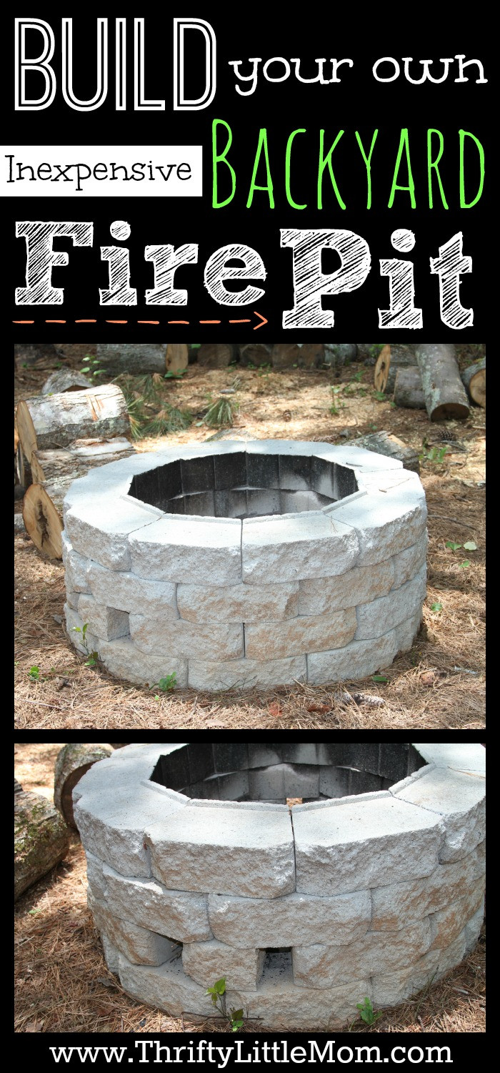 Best ideas about Cheap DIY Fire Pit
. Save or Pin Easy DIY Inexpensive Firepit for Backyard Fun Thrifty Now.