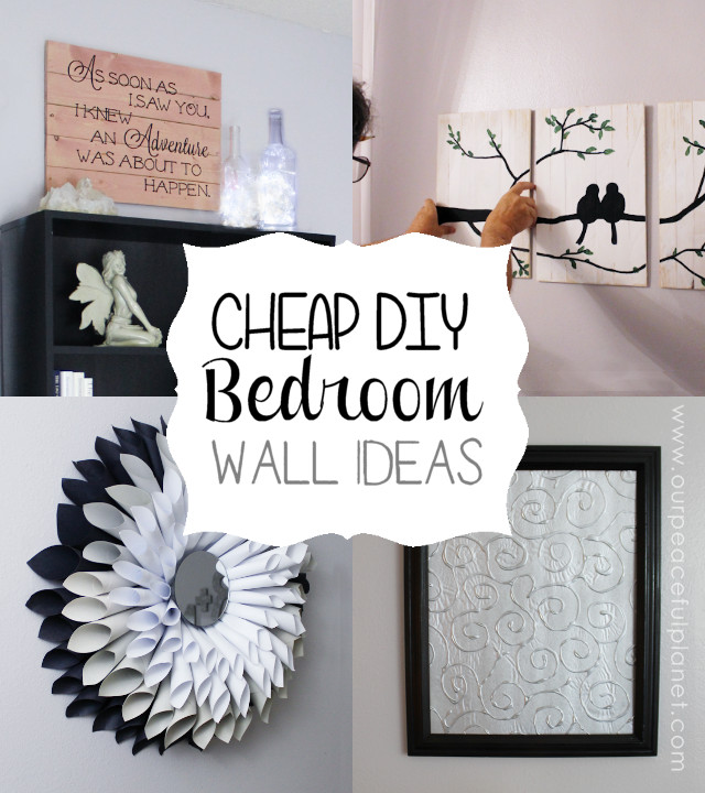 Best ideas about Cheap DIY Room Decor
. Save or Pin Cheap & Classy DIY Bedroom Wall Ideas Now.