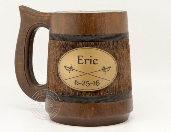 Best ideas about Cheap Groomsmen Gift Ideas
. Save or Pin Cheap groomsmen ts Beer mug Wooden tankard Groomsmen Now.