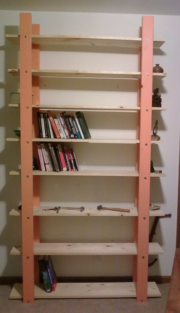 Best ideas about Cheap Shelves DIY
. Save or Pin Cheap easy low waste bookshelf plans Now.