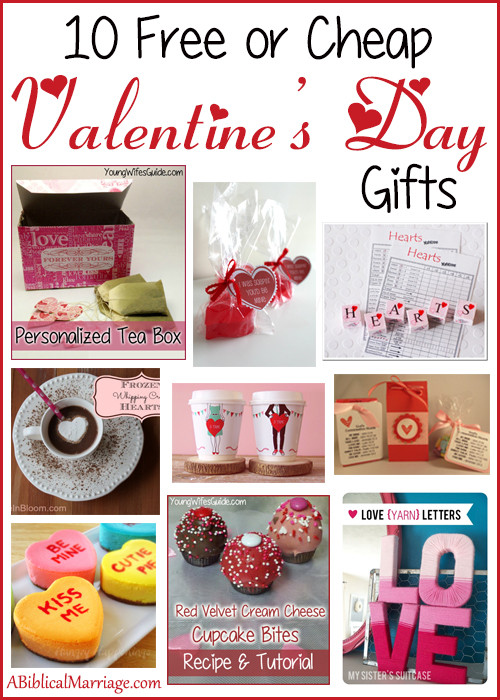 Best ideas about Cheap Valentines Gift Ideas
. Save or Pin 10 Free or Cheap Valentine s Day Gifts Young Wife s Guide Now.