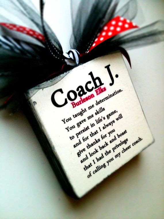 Best ideas about Cheer Coach Gift Ideas
. Save or Pin Best 25 Football coach ts ideas on Pinterest Now.