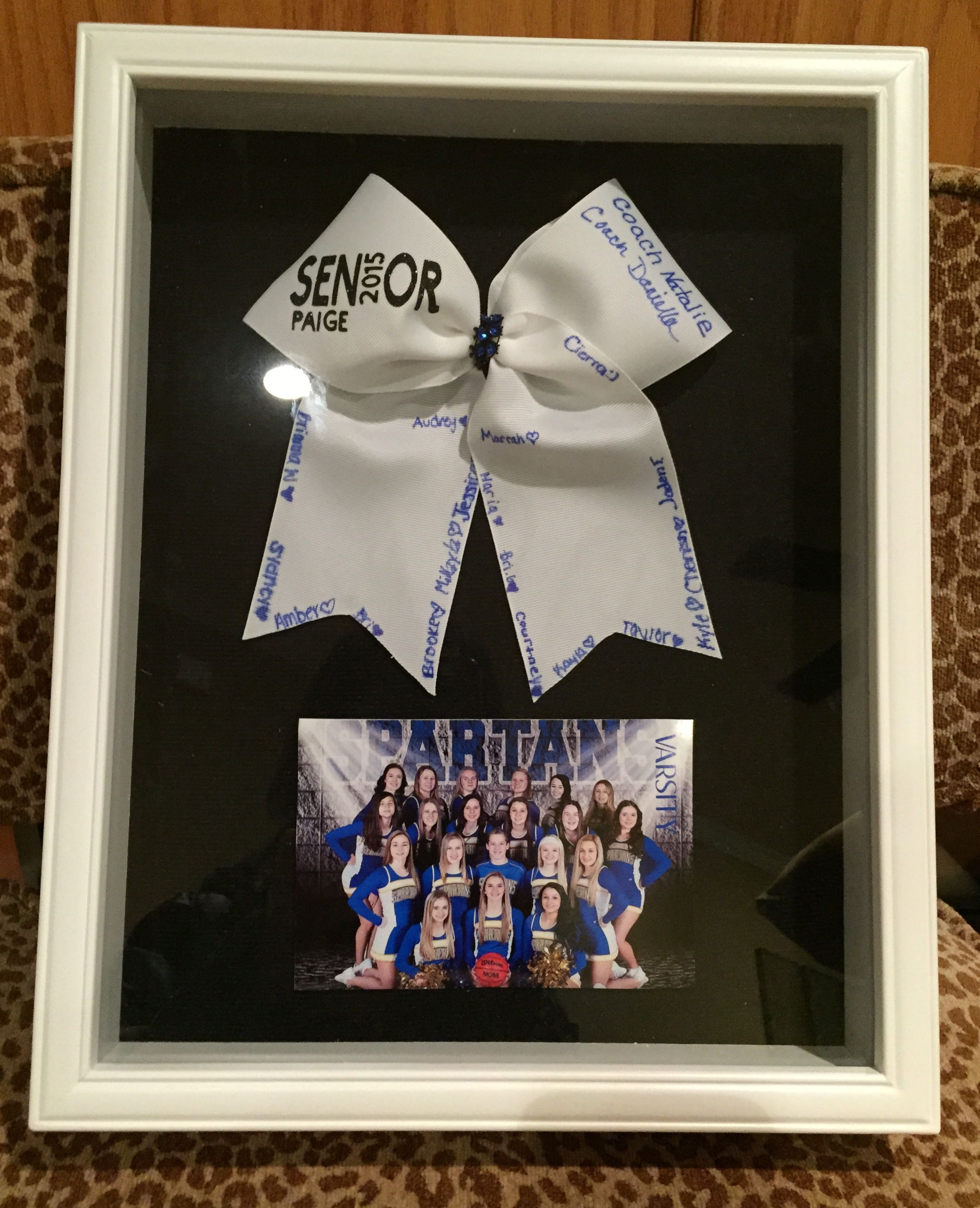 Best ideas about Cheer Coaches Gift Ideas
. Save or Pin Cheerleading Senior Coach Gift Shadow Box Now.