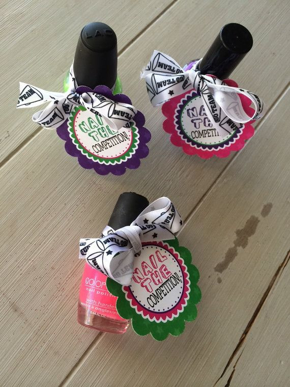 Best ideas about Cheer Gift Ideas
. Save or Pin Cheerleading Good Luck Favor Tags Dance Team Gifts Team Now.