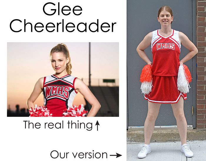 Best ideas about Cheerleader Costumes DIY
. Save or Pin Glee cheerleader DIY Halloween costume Now.