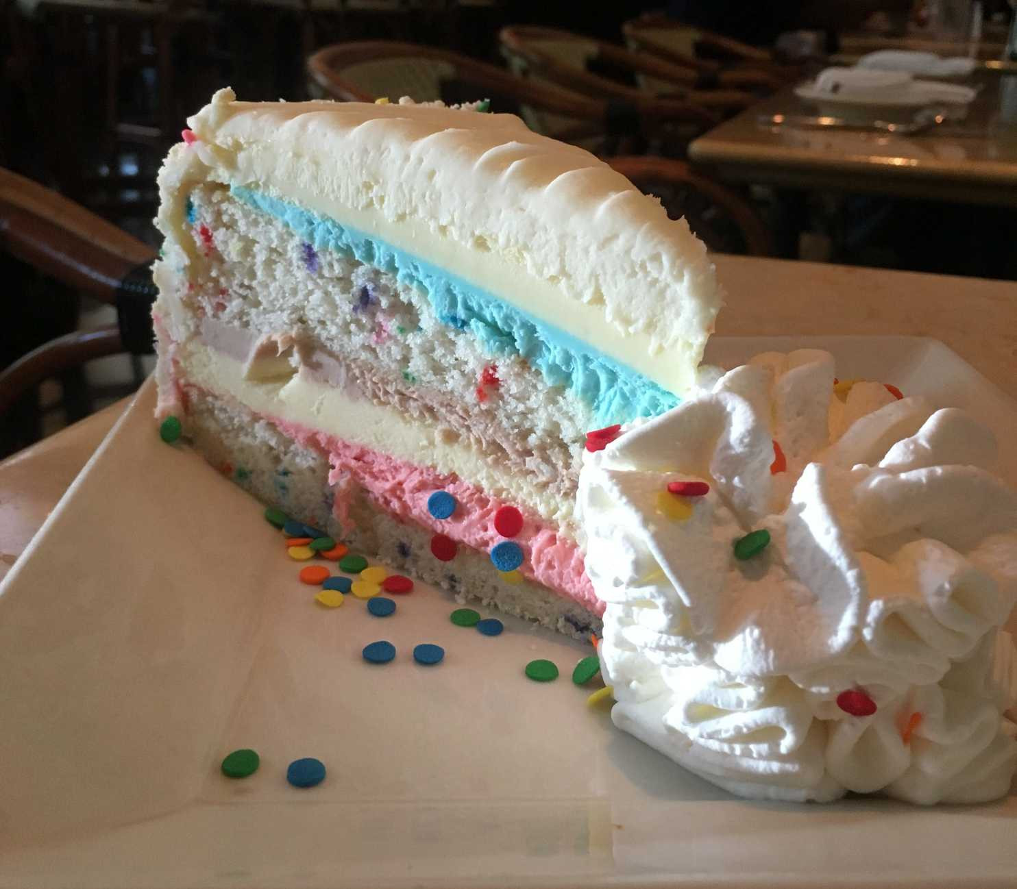 Best ideas about Cheesecake Factory Birthday Cake
. Save or Pin This slab of unicorn sprinkle cake from the Cheesecake Now.