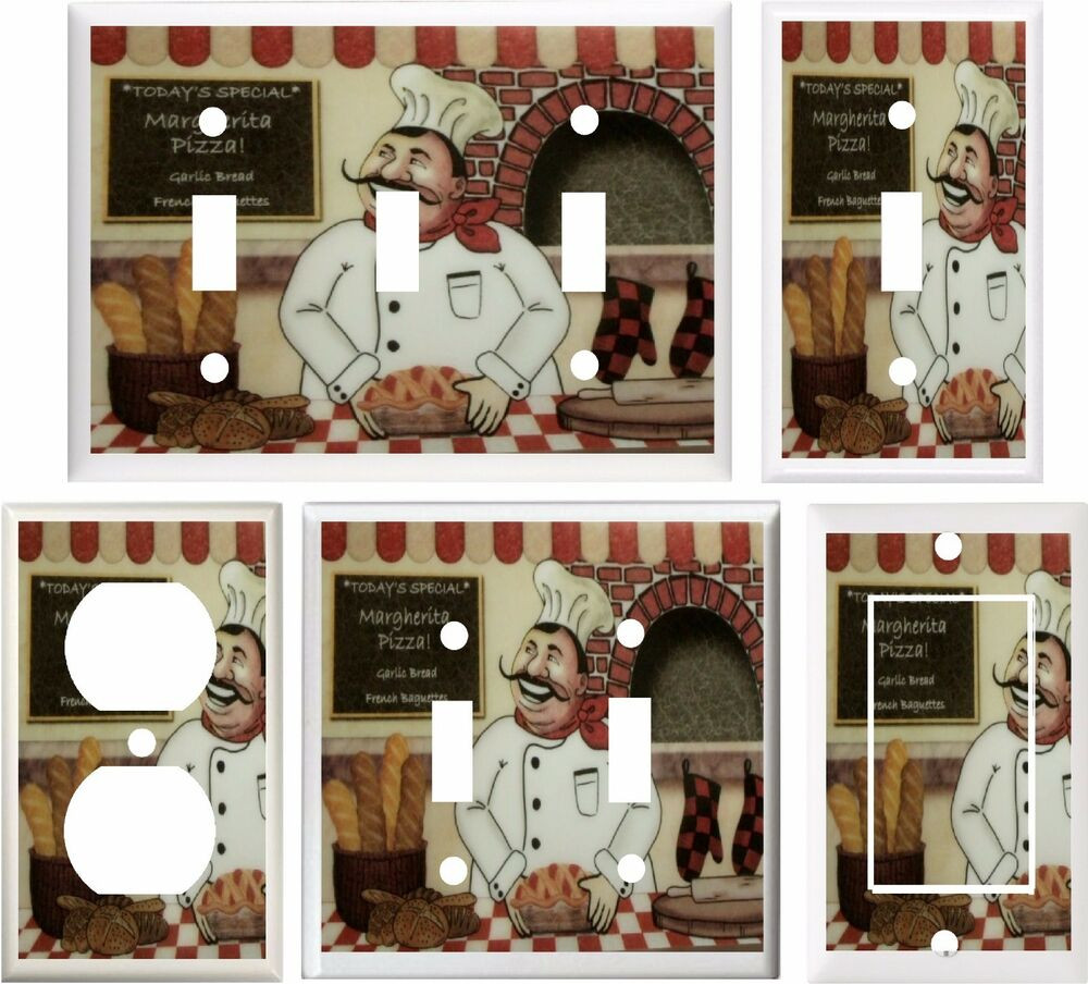 Best ideas about Chef Kitchen Decor
. Save or Pin FAT CHEF KITCHEN DECOR LIGHT SWITCH COVER PLATE OR OUTLET Now.