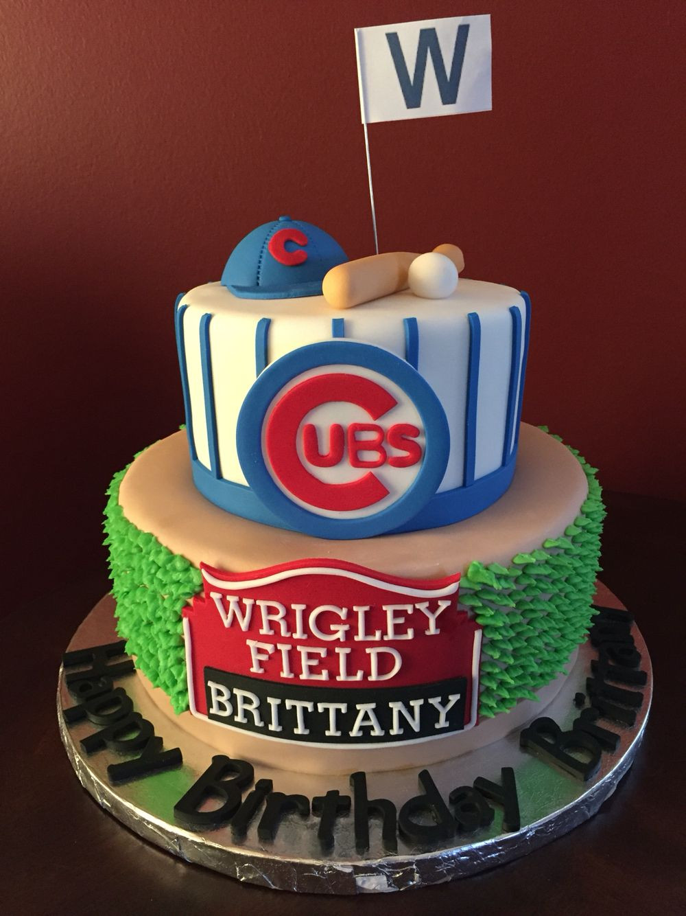 Best ideas about Chicago Cubs Birthday Cake
. Save or Pin Chicago Cubs Birthday Cake Now.