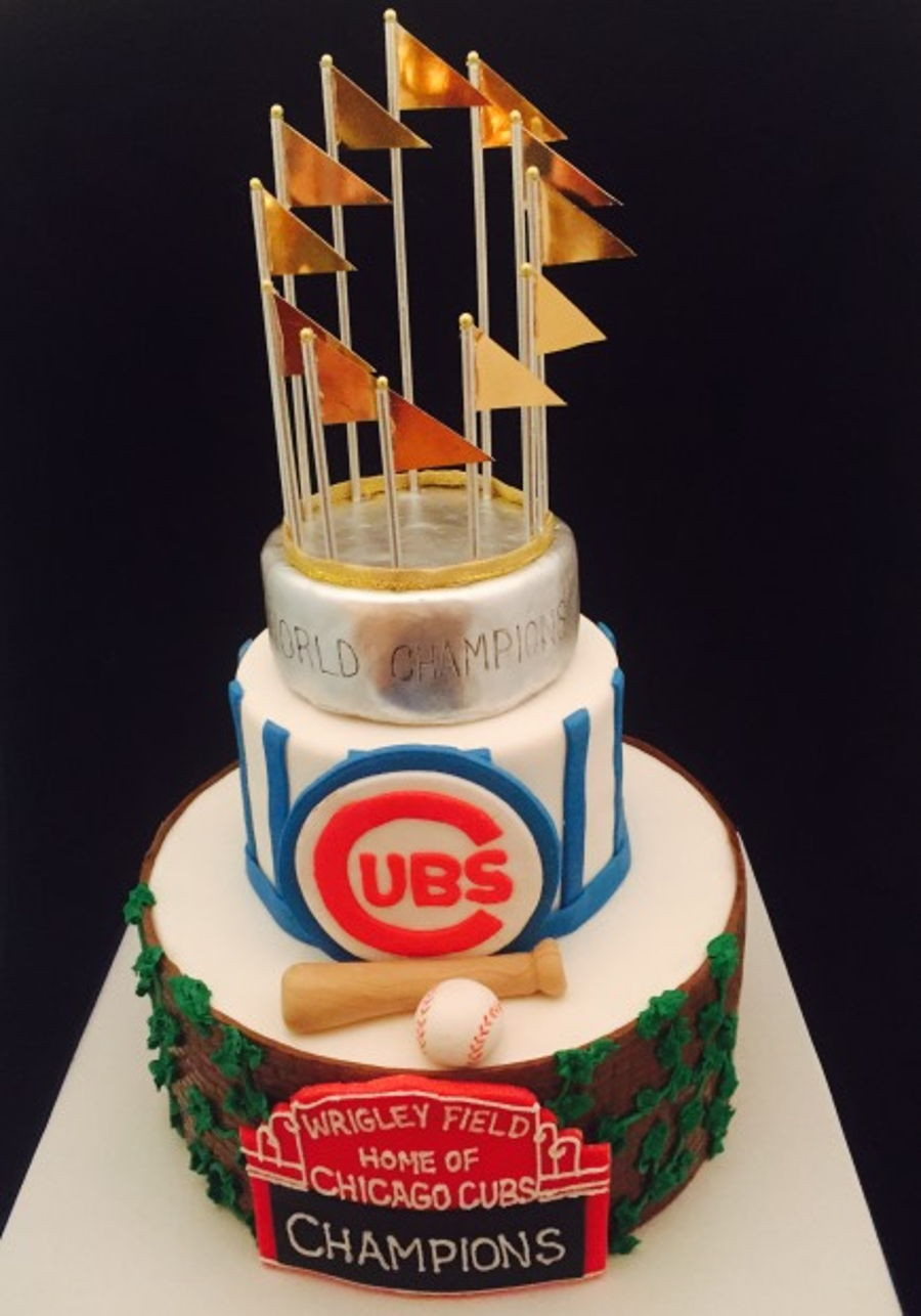 Best ideas about Chicago Cubs Birthday Cake
. Save or Pin Chicago Cubs Championship Birthday Cake CakeCentral Now.