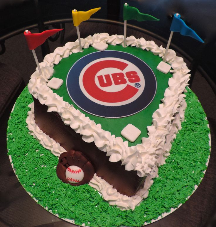 Best ideas about Chicago Cubs Birthday Cake
. Save or Pin 34 best Chicago Cubs Cakes images on Pinterest Now.