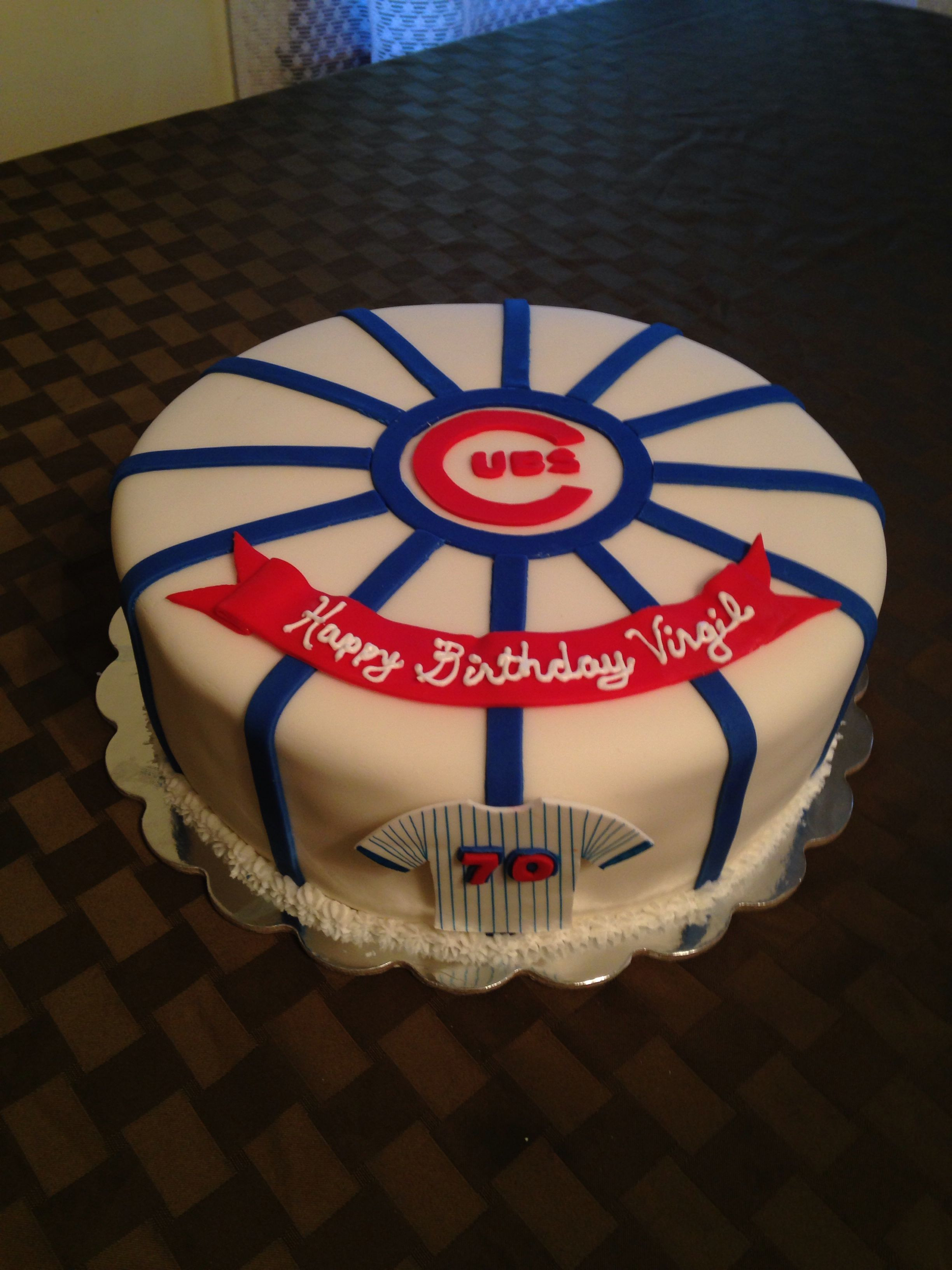 Best ideas about Chicago Cubs Birthday Cake
. Save or Pin Chicago cubs birthday cake My Cakes Now.