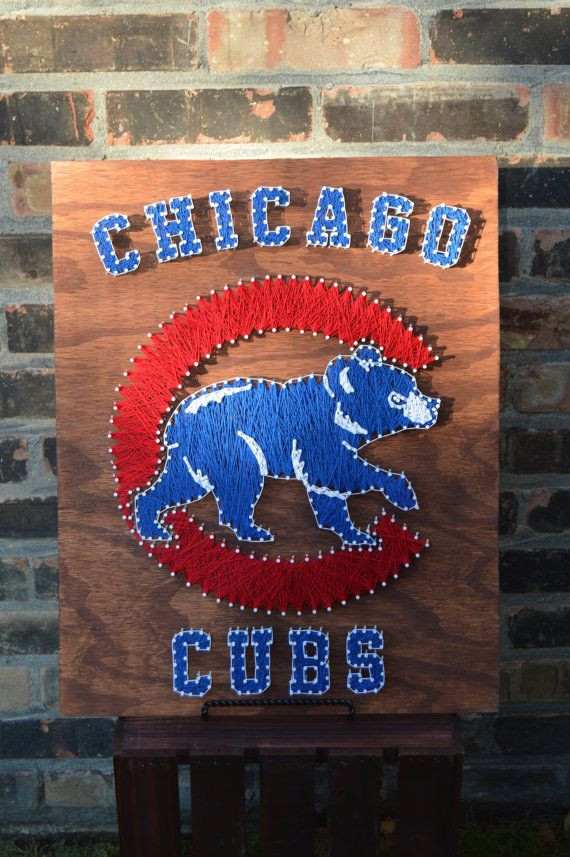 Best ideas about Chicago Cubs Gift Ideas
. Save or Pin Chicago Cubs String Art by StringsAndThings11 on Now.