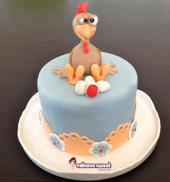 Best ideas about Chicken Birthday Cake
. Save or Pin Easter Chicken Cake by Naike Lanza CakesDecor Now.