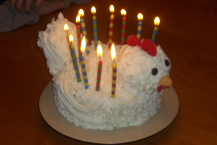 Best ideas about Chicken Birthday Cake
. Save or Pin chicken cake easy cakes I have made Now.