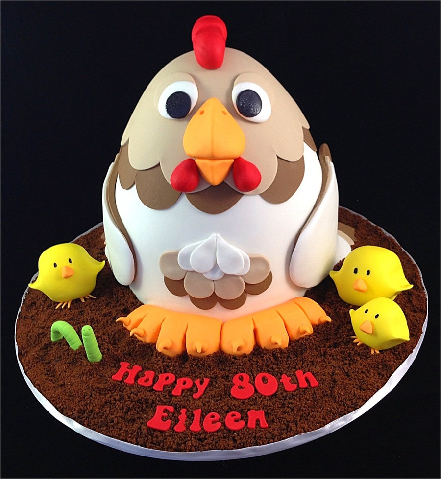 Best ideas about Chicken Birthday Cake
. Save or Pin A Chicken Cake This Is Not My Original Design That Was Now.