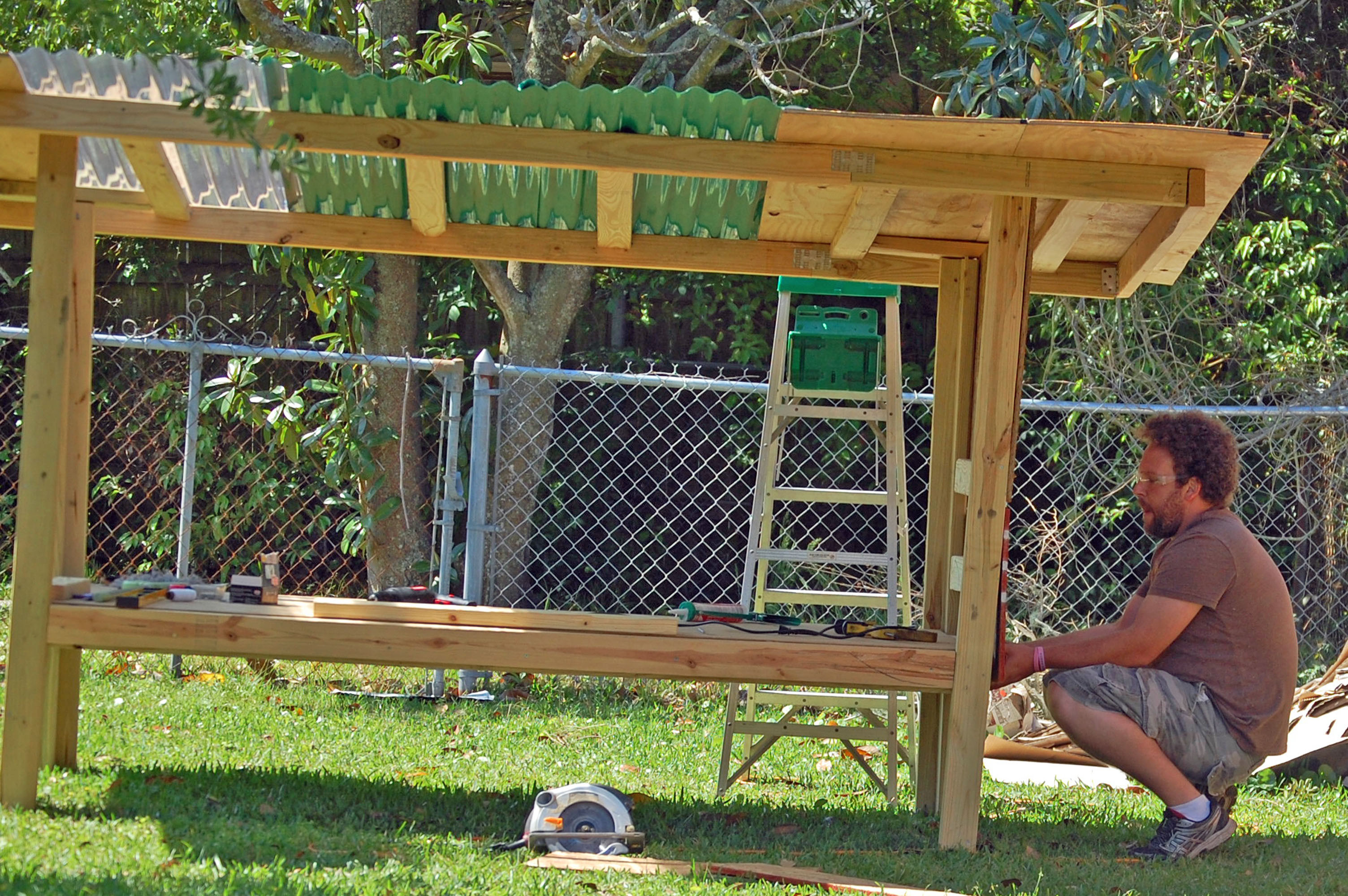 Best ideas about Chicken Coop Plans DIY
. Save or Pin Our DIY Chicken Coop From Recycled Materials Now.