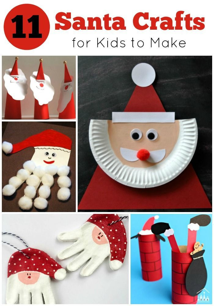 Best ideas about Child Christmas Craft Ideas
. Save or Pin 11 Santa Crafts for Kids to Make Christmas Now.