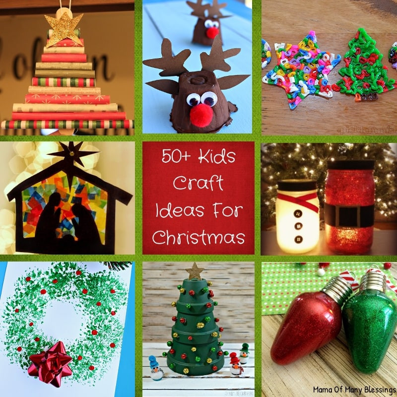 Best ideas about Childrens Christmas Craft Ideas
. Save or Pin 50 Awesome Quick and Easy Kids Craft Ideas For Christmas Now.