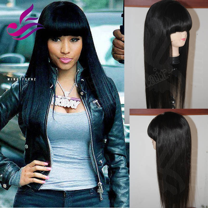 Best ideas about Chinese Bangs Black Hairstyle
. Save or Pin Thick Chinese Bangs Brazilian Silky Straight Virgin Hair Now.