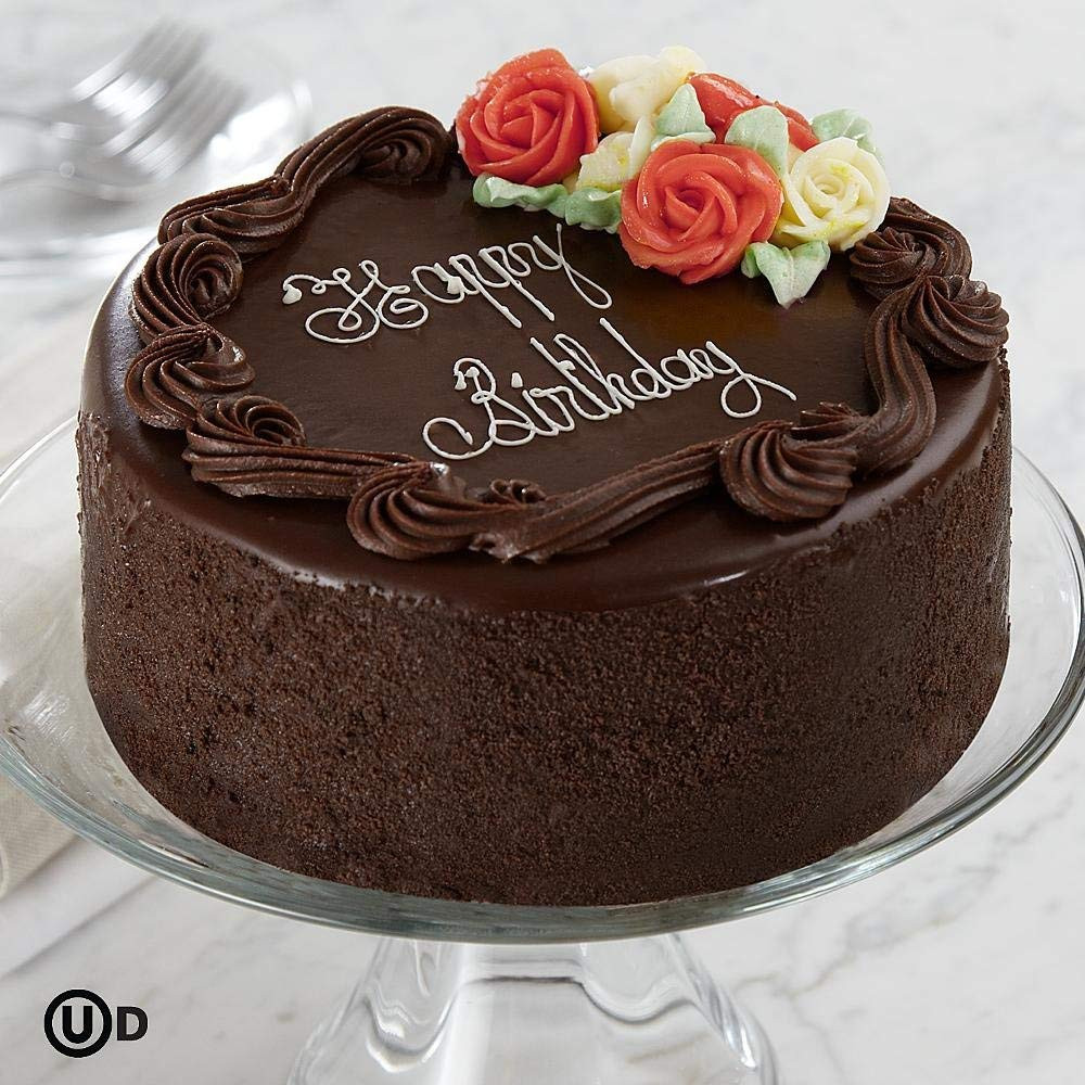 Best ideas about Chocolate Birthday Cake Images
. Save or Pin Birthday Cake 6" Three Layer Chocolate Happy Birthday Cake Now.