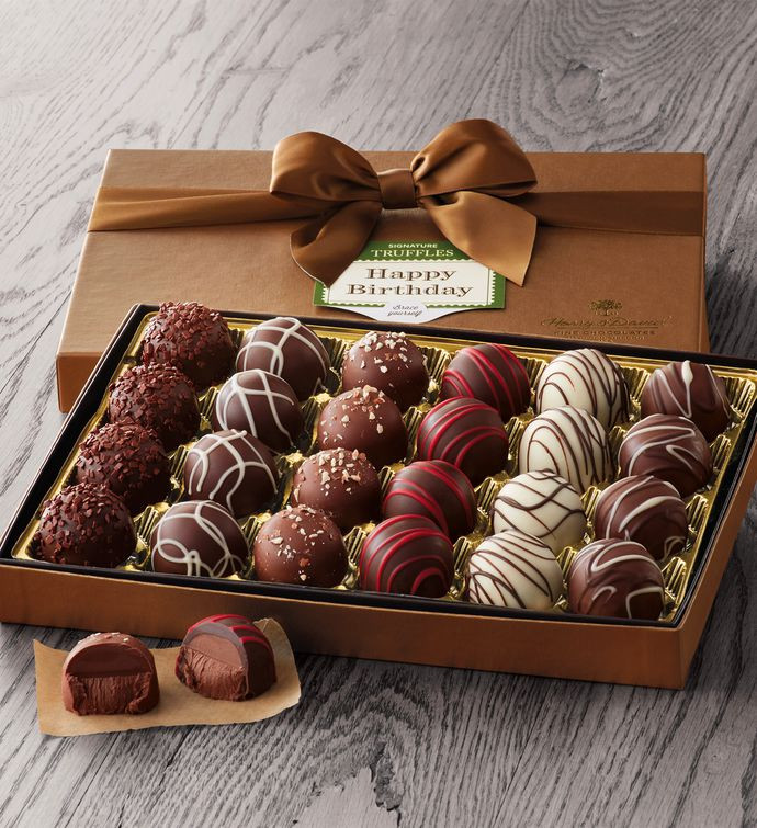 Best ideas about Chocolate Birthday Gifts
. Save or Pin Birthday Truffle Gift Box Chocolate Gifts Now.