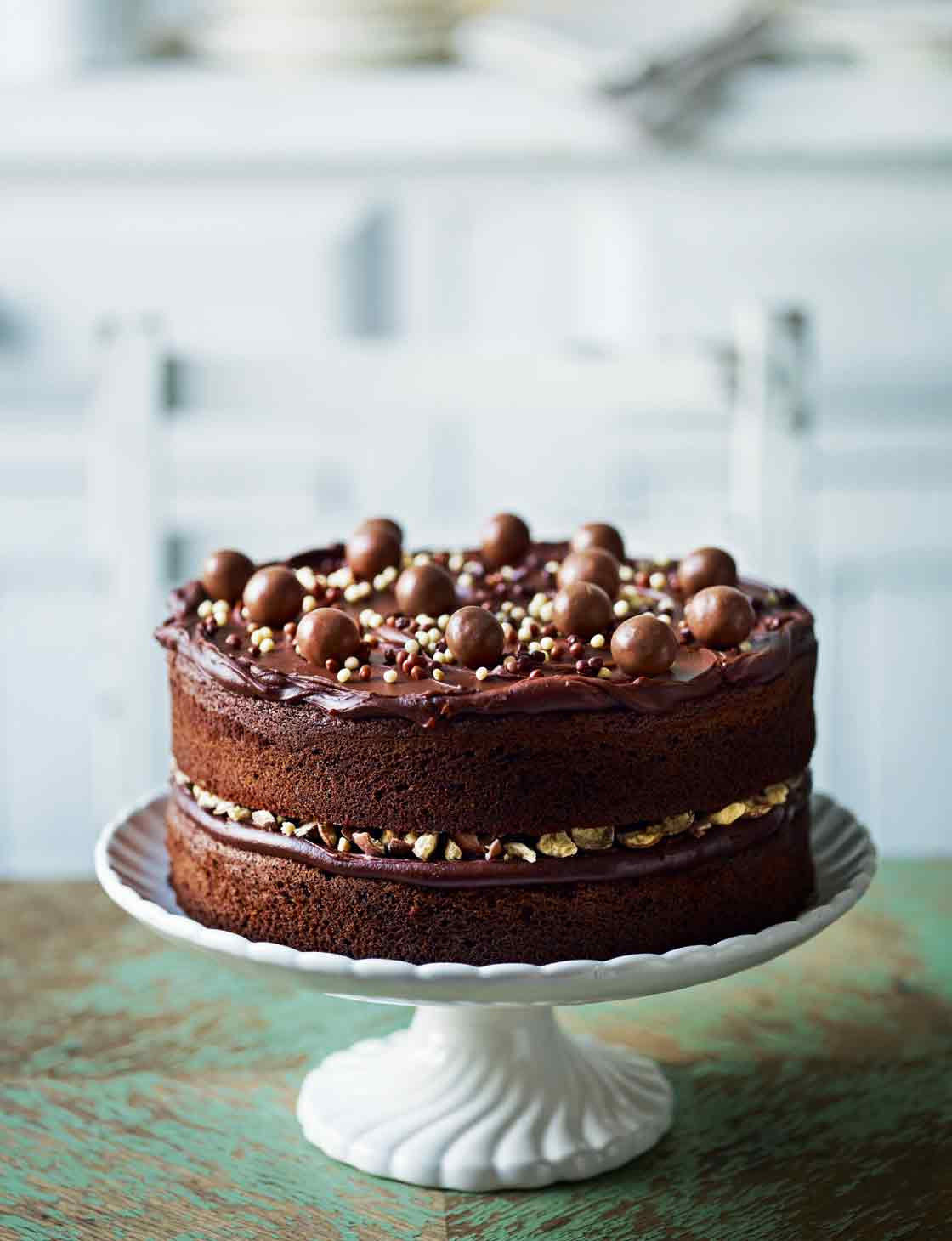Best ideas about Chocolate Cake Birthday
. Save or Pin Malteser chocolate cake recipe Now.