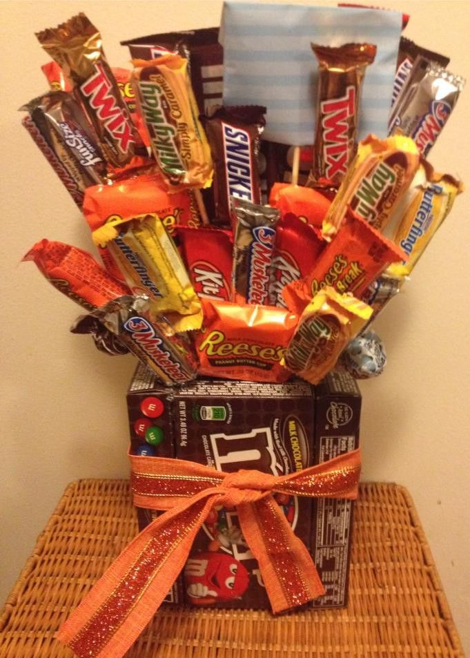 Best ideas about Chocolate Gift Baskets Ideas
. Save or Pin Best 25 Candy t baskets ideas on Pinterest Now.