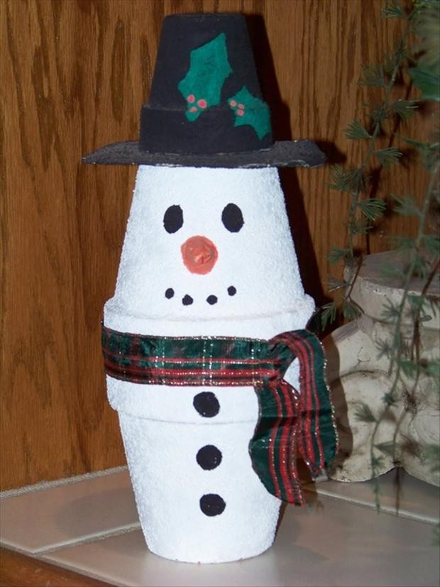 Best ideas about Christmas Arts And Crafts Ideas
. Save or Pin christmas crafts make a snowman out of a cup Dump A Day Now.
