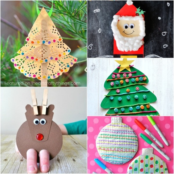 Best ideas about Christmas Arts Ideas
. Save or Pin 50 Christmas Arts and Crafts Ideas Now.