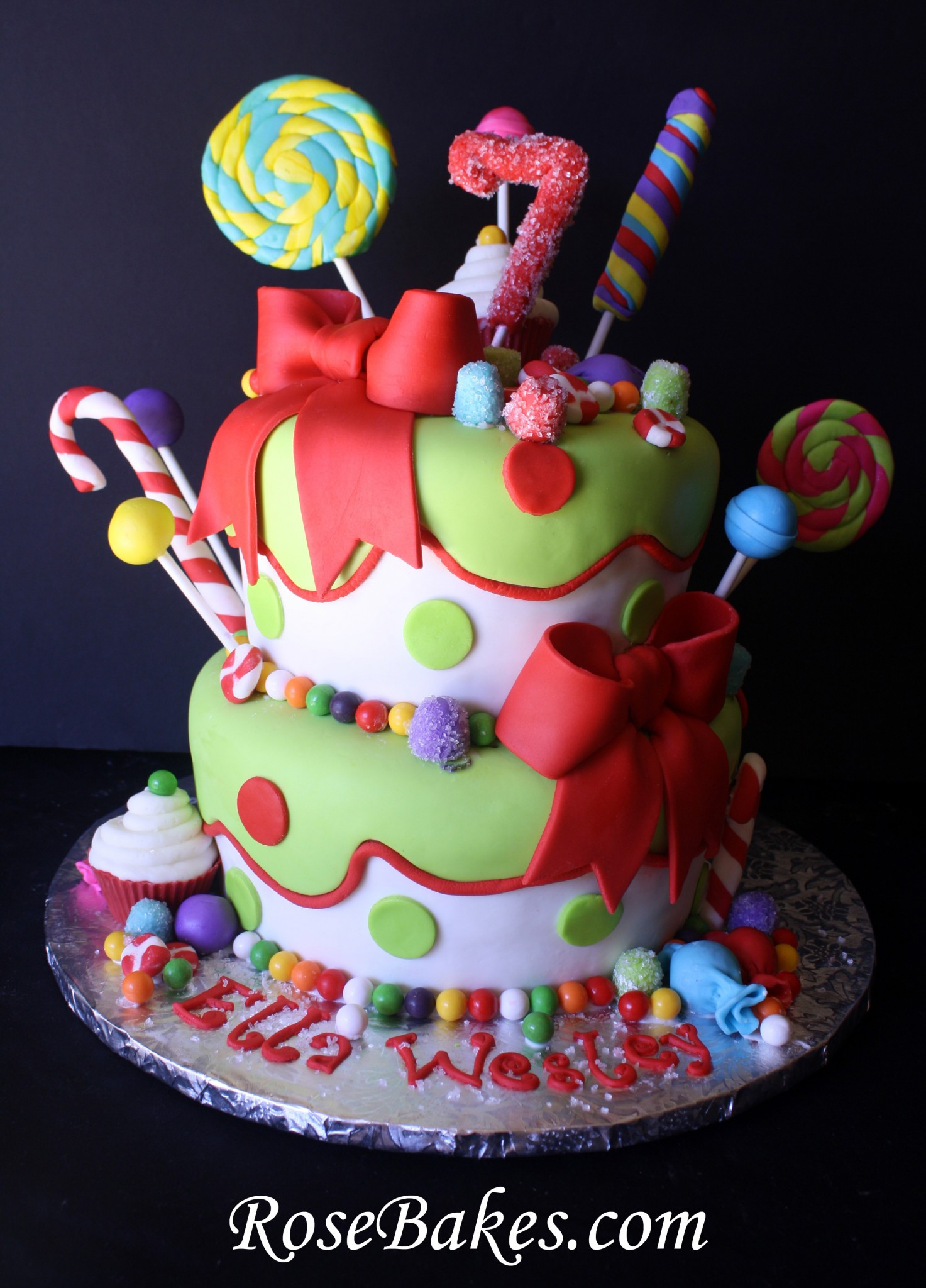 Best ideas about Christmas Birthday Cake
. Save or Pin Holly Jolly Christmas Candy Birthday Cake Now.