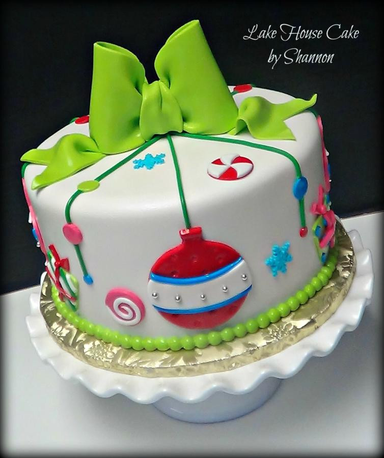 Best ideas about Christmas Birthday Cake
. Save or Pin Christmas Birthday cake by LakeHouseCakebyShannon Now.