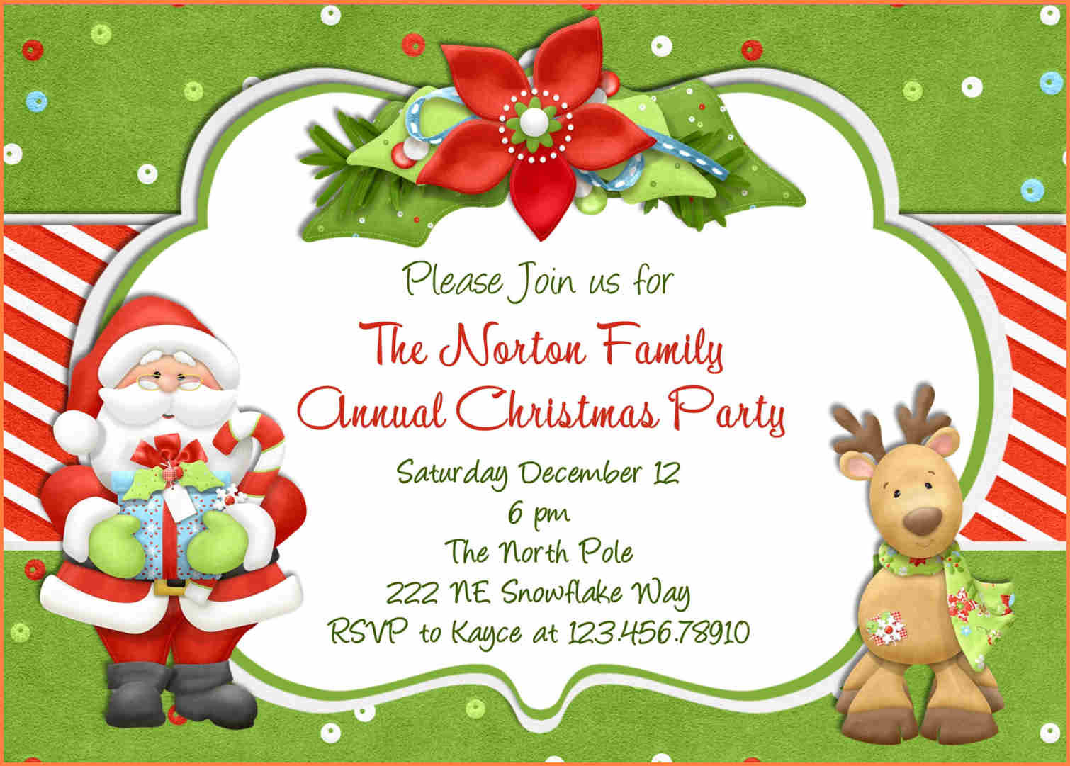 Best ideas about Christmas Birthday Invitations
. Save or Pin 15 christmas party invitation template Now.